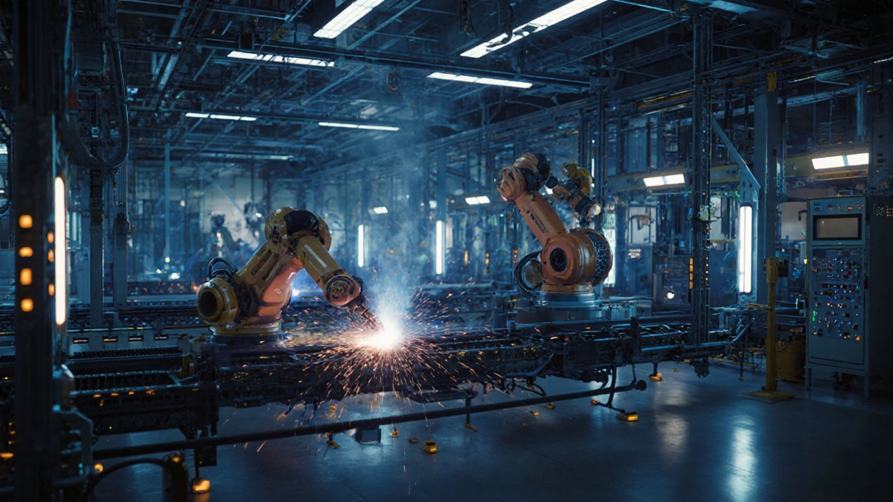 Что такое промышленная автоматизация и как она работает на заводах