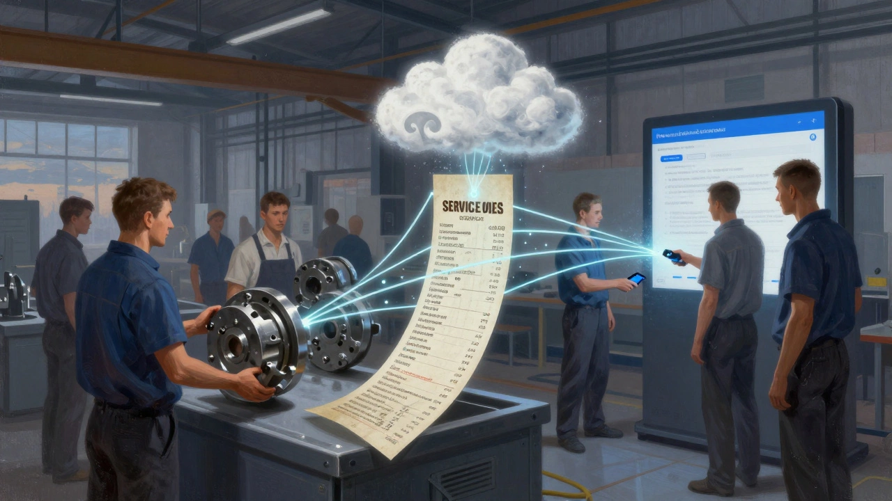 Преобразование модели бизнеса: от продажи станков к оплате за произведённые детали.