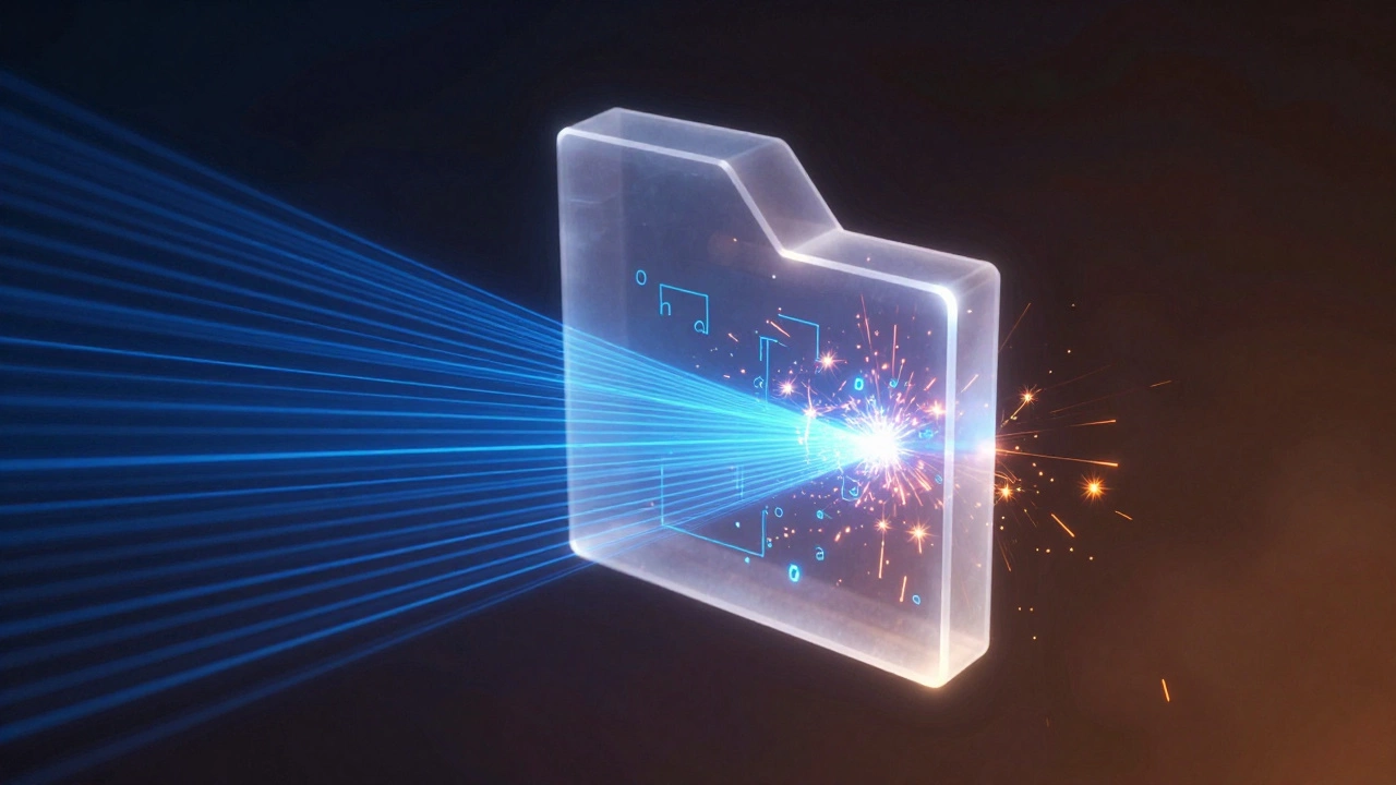 Абстракция цифровой сборки: лучи формируют физическую модель.