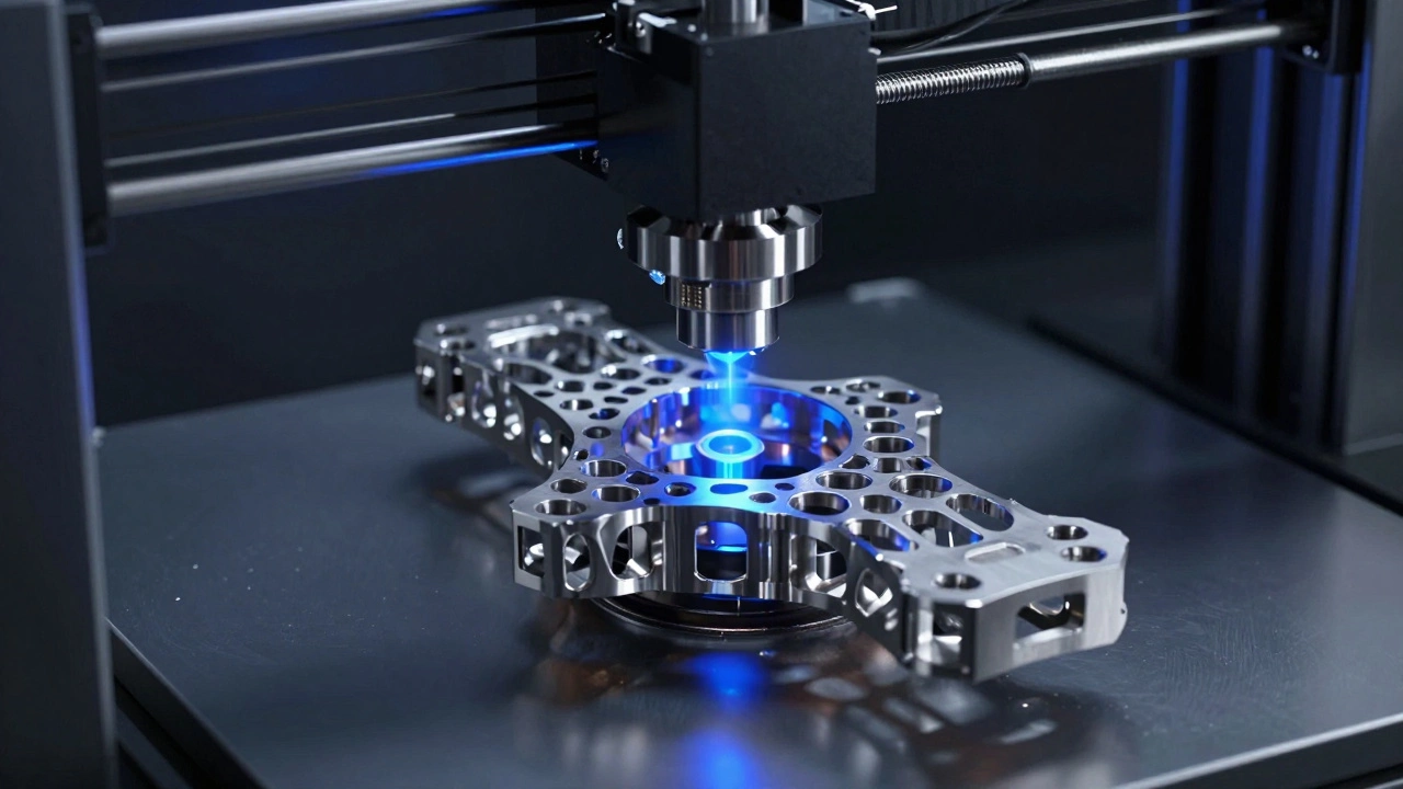 3D-печать сложной титановой детали с оптимизированной структурой